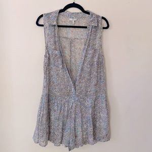 Joie Silk romper dress